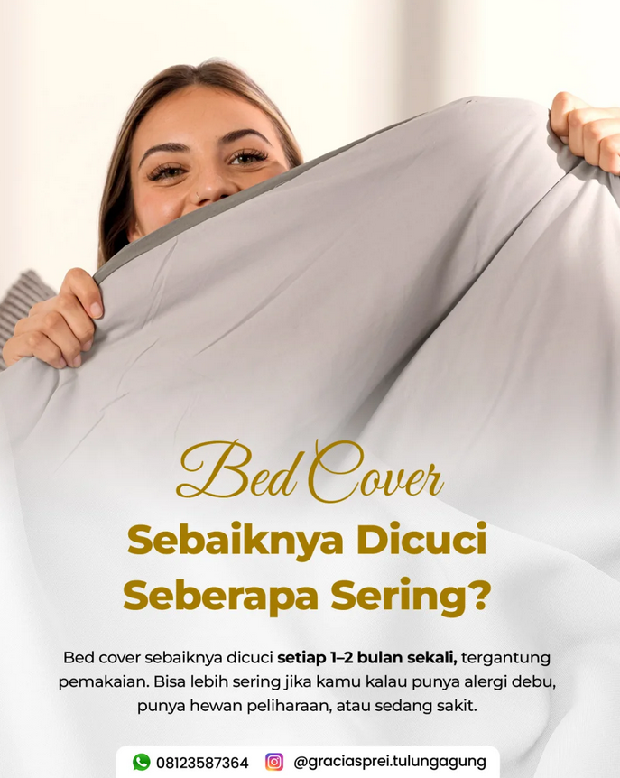 <p>Jujur aja&hellip; kapan terakhir kali nyuci bed